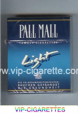 Pall Mall Famous Cigarettes Light 25s cigarettes hard box