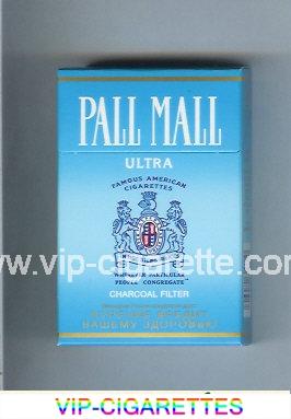 Pall Mall Charcoal Filter Ultra cigarettes hard box