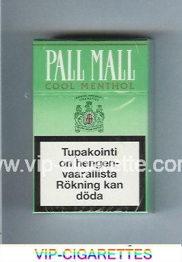 Pall Mall Cool Menthol cigarettes hard box