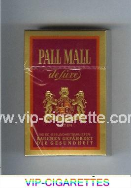 Pall Mall Filter De Luxe cigarettes hard box