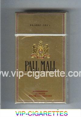 Pall Mall Gold Lights 100s cigarettes hard box