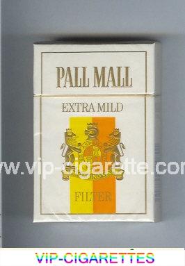 Pall Mall Extra Mild Filter cigarettes hard box