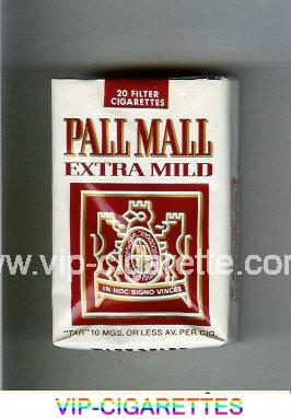 Pall Mall Extra Mild cigarettes soft box