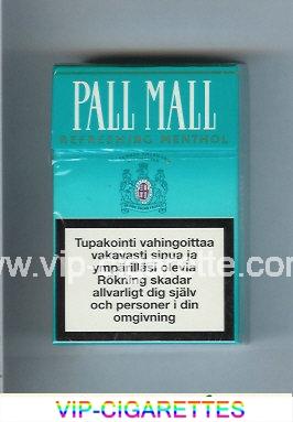 Pall Mall Refreshing Menthol Lights cigarettes hard box