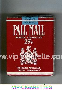Pall Mall Famous Cigarettes 25s cigarettes soft box