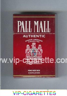 Pall Mall Famous American Cigarettes Authentic cigarettes hard box