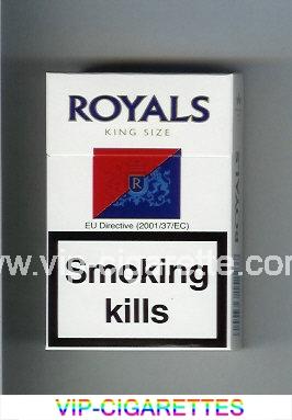 Royale cigarettes King Size Rothmans hard box