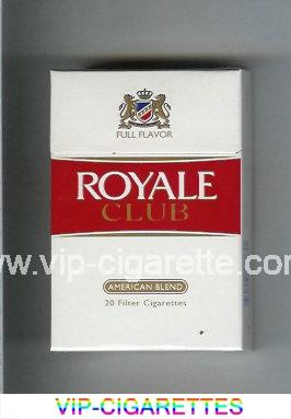 Royale Club American Blend Full Flavor cigarettes hard box