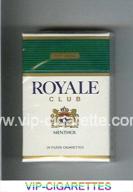 Royale Club Menthol cigarettes hard box