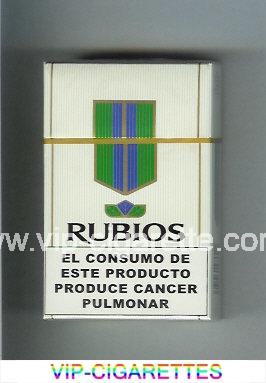 Rubios cigarettes Mentolados hard box