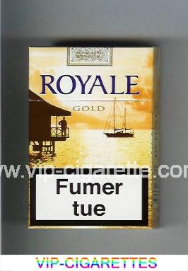 Royale Gold cigarettes hard box