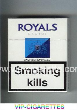 Royale King Size 25 cigarettes Rothmans hard box