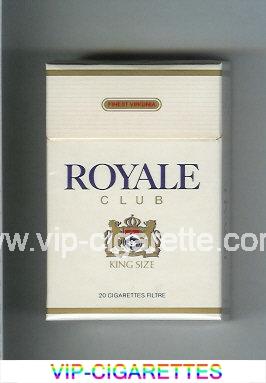 Royale Club King Size cigarettes hard box