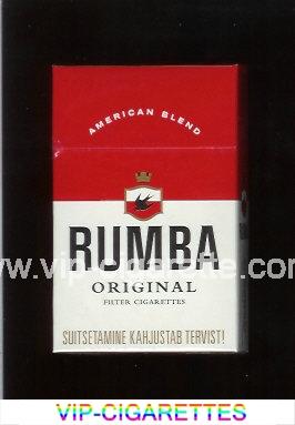 Rumba Original American Blend cigarettes hard box