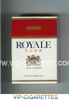 Royale Club Full Flavor cigarettes hard box