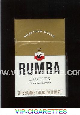 Rumba Lights American Blend cigarettes hard box