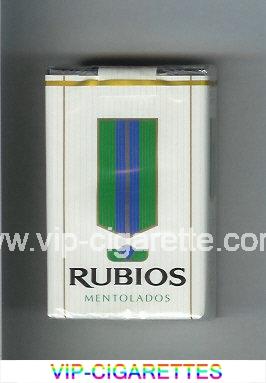 Rubios Mentolados cigarettes soft box