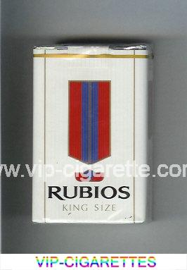 Rubios King Size cigarettes soft box