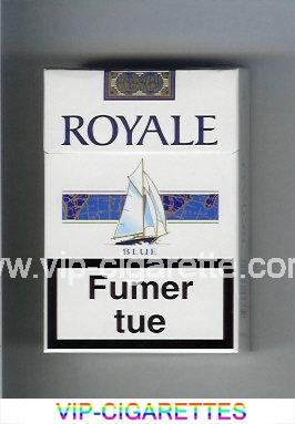 Royale Blue cigarettes hard box