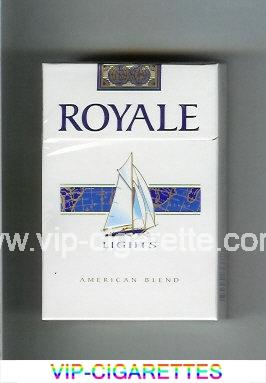 Royale Lights American Blend cigarettes hard box