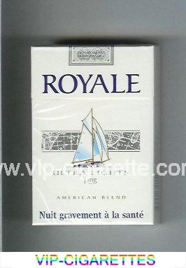 Royale Ultra Lights 1 mg American Blend cigarettes hard box