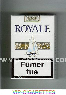 Royale Gold American Blend cigarettes hard box