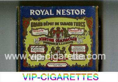 Royal Nestor cigarettes wide flat hard box