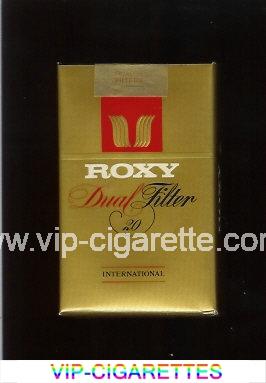 Roxy Dual Filter International cigarettes soft box