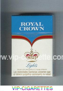 Royal Crown Lights English Blend cigarettes hard box