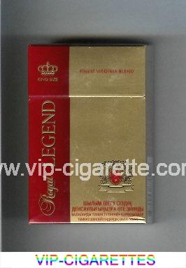 Royal Legend King Size Finest Virginia Blend Cigarettes hard box