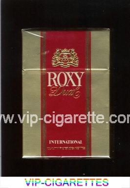 Roxy Dual International cigarettes hard box