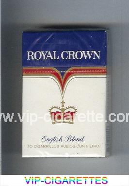 Royal Crown English Blend cigarettes hard box