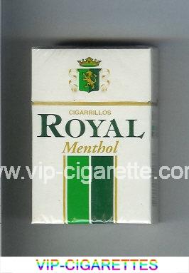 Royal Menthol cigarettes hard box