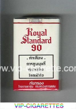 Royal Standard 90 cigarettes soft box