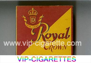 Royal Crown cigarettes wide flat hard box