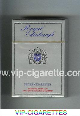 Royal Edinburgh cigarettes hard box