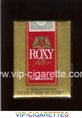 Roxy Filter International 25 cigarettes soft box