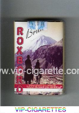 Roxboro Brun cigarettes soft box