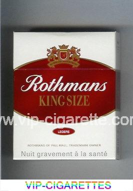 Rothmans King Size Legere By Special Appointment 25 cigarettes hard box