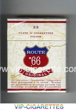 Route 66 United Original 25 cigarettes hard box