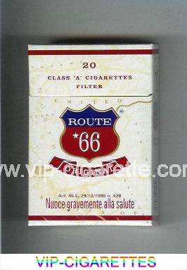 Route 66 United Original cigarettes hard box