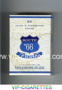 Route 66 United Lights cigarettes hard box