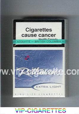 Rothmans Extra Light cigarettes hard box