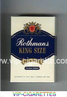 Rothmans King Size Filter Tipped By Special Appointment cigarettes hard box
