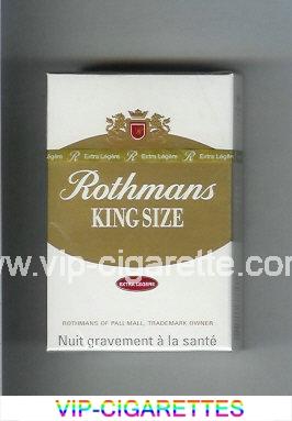 Rothmans King Size Extra Legere By Special Appointment cigarettes hard box