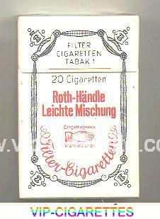 Roth-Handle Leichte Mischung cigarettes hard box