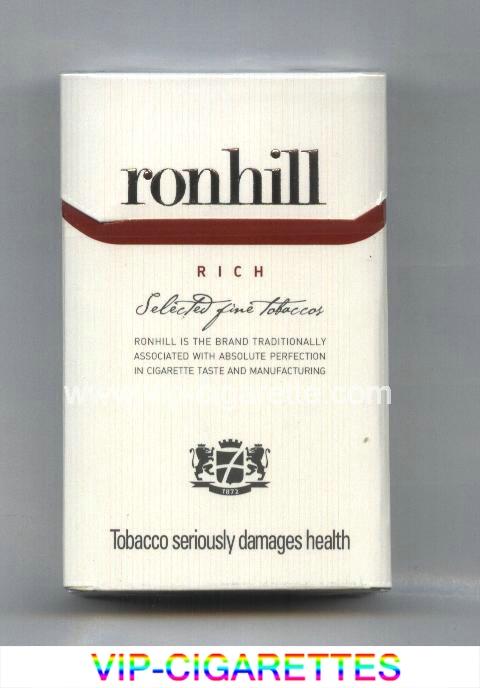 Ronhill Rich cigarettes hard box