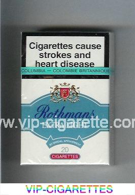 Rothmans Extra Light By Special Appointment cigarettes hard box