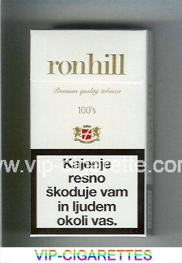 Ronhill 100s cigarettes hard box
