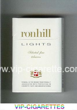 Ronhill Lights cigarettes hard box